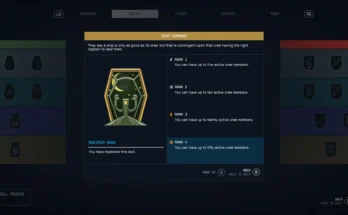 Ship Command Perk Redux - have effectively unlimited crew assignments V1.0