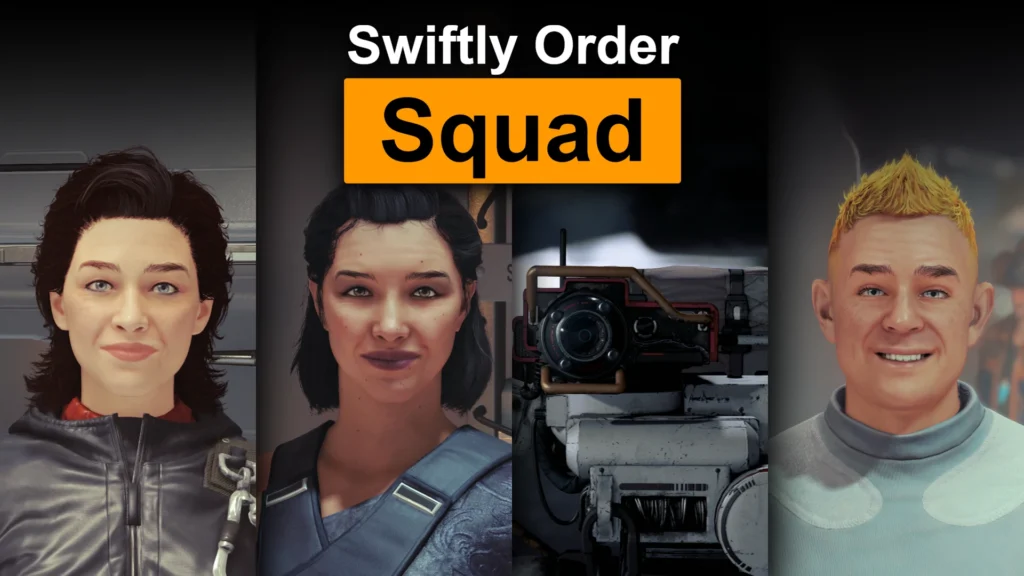 Swiftly Order Squad - Multiple Followers - Group Commands V0.1.4