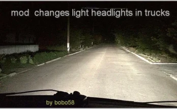 ETS2 Bright Headlights 1.48