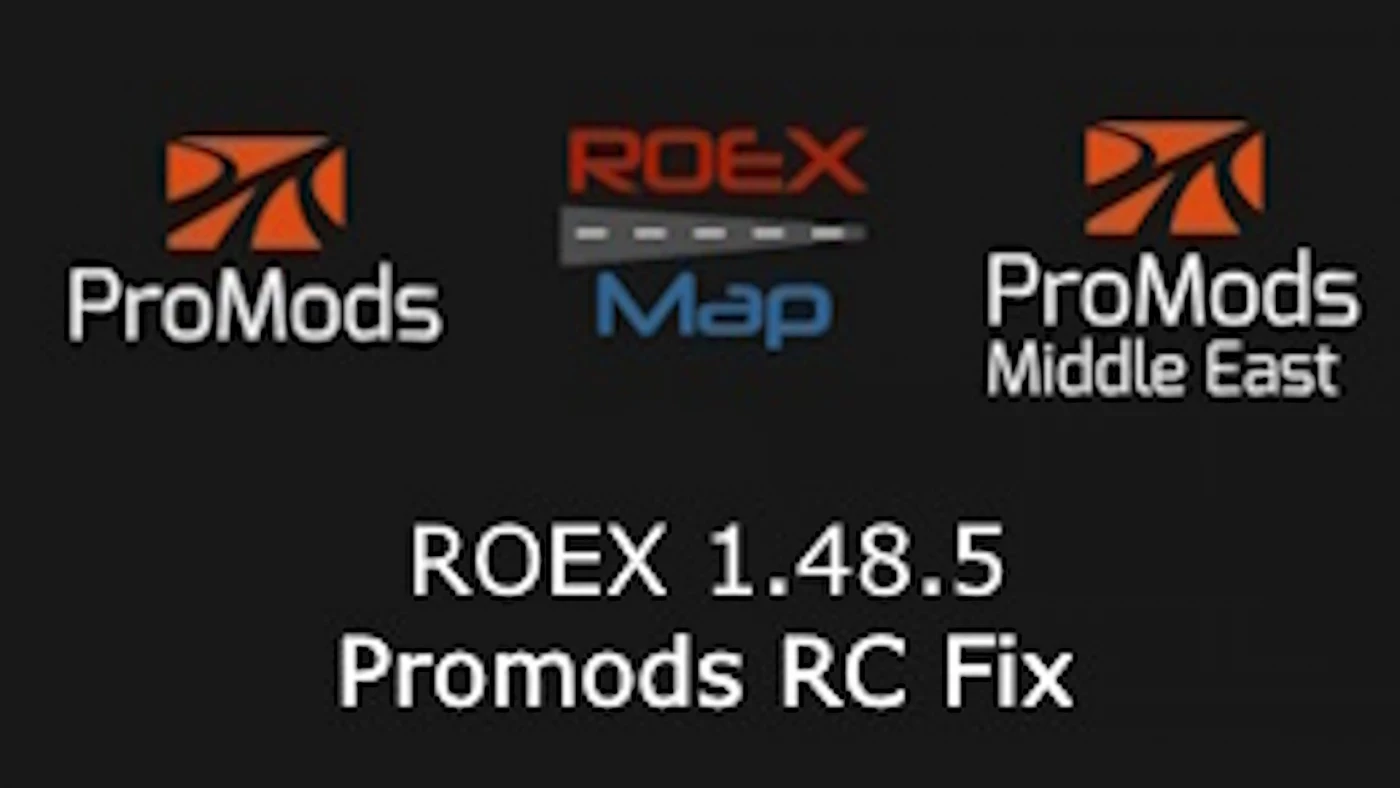 Roex 1.48.5 Promods 2.67 Fix v0.1