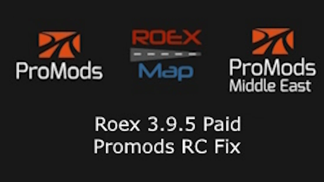 Roex 3.9.5 - Promods 2.67 RC Fix v0.4 1.48.5