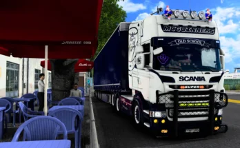 Scania V8 RJL SKIN Vabis Topline LCB v1.0