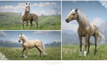 Andalusian Palomino Horses V1.0