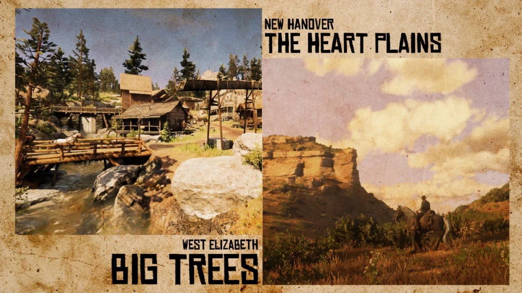 Heart Plains - Big Trees and Autumn Vegetation V1.0