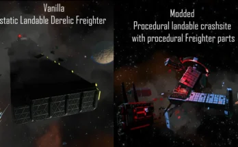 Redmas Procedural Landable Derelic Space Crashsites V2.11