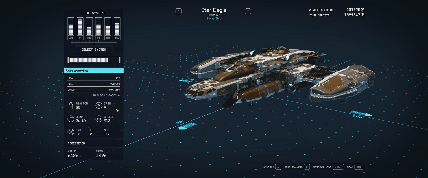 True Cumulative Module Based Ship Crew Capacity V1.0