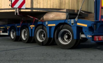abasstreppas lowbed trailer wheel for job-market trailer v1.0