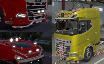 DAF 2021 Accessory Addon Slots v1.0 1.49