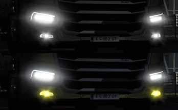 DAF 2021 Front Bumper Fog Lights v1.0 1.49