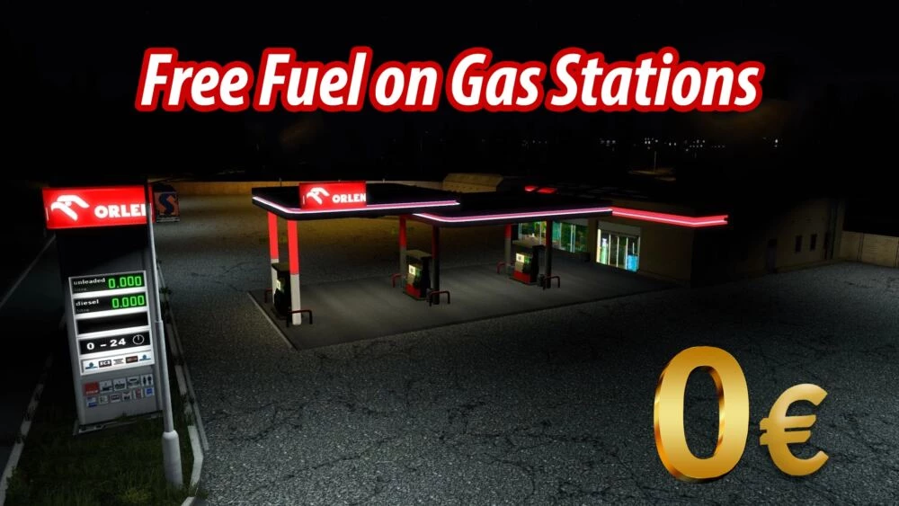 Free Fuel on Gas Stations - 1.49