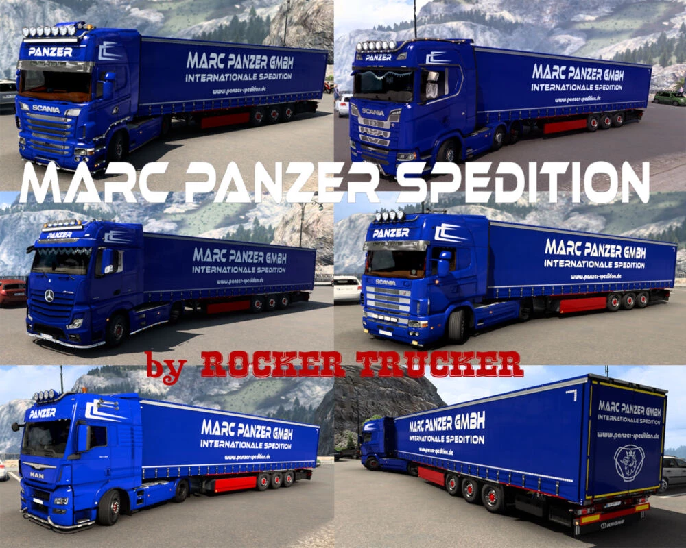 Marc Panzer Spedition Skin Pack 1.49