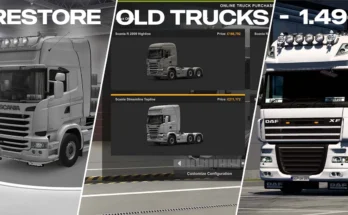 Restore Old Trucks v1.0 1.49