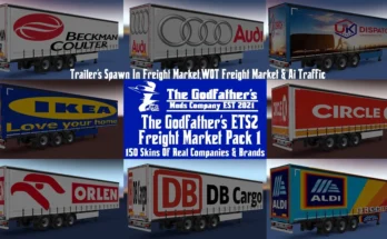 The Godfather's ETS2 Freight Market Pack 1 v1.4