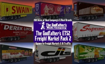 The Godfather's ETS2 Freight Market Pack 2 v1.2