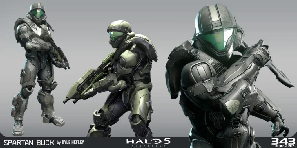 Halo 5 Buck's helljumper armor standalone V1.0