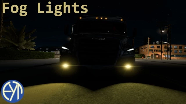 FOG LIGHTS FOR SCS TRUCKS V1.49A