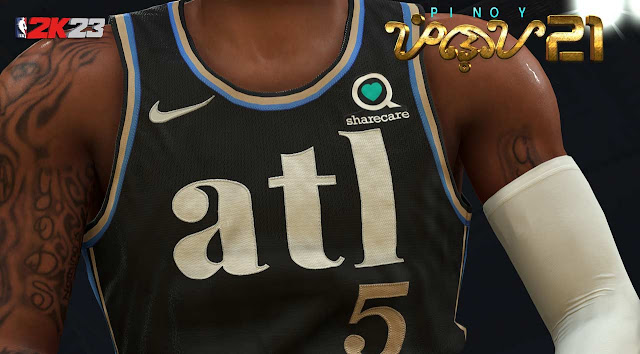 NBA 2K24 Atlanta Hawks 23-24 City Edition Jersey