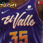NBA 2K24 Phoenix Suns 23-24 City Edition Jersey V2