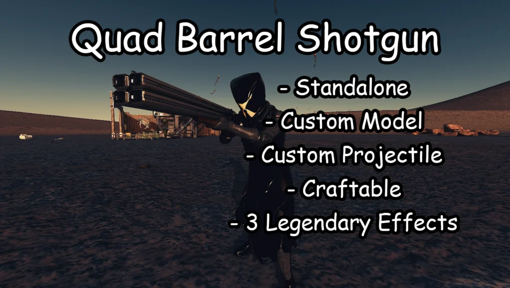 Quad Barrel Shotgun - Standalone V1.0