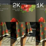 Standalone Patterned Dress V1.0