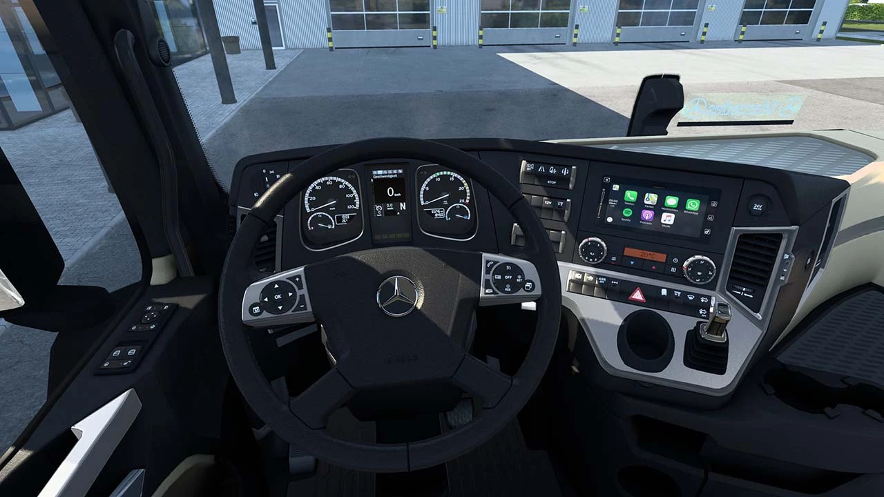 Actros Plus New Actros MP4 Cabin Overhaul 1.49