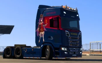 Eugene’s Scania S NG Chevreuse Skin By Zen Workshop 1.49