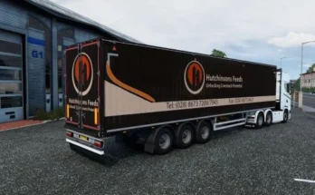 Hutchinsons Animal Feeds Trailer Skin 1.49