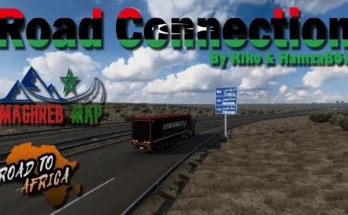 Maghreb Map-Road to Africa Road Connection + Fix v1.0 1.49
