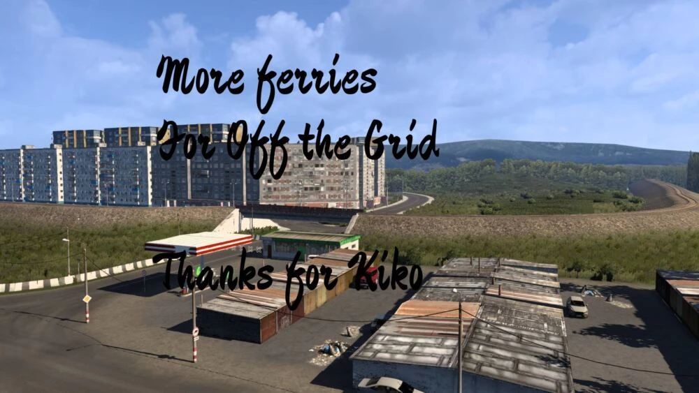 More Ferries for Off the Grid Map 1.49