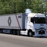 Renault Group Skins (Trailer and Renault T Truck) v1.0