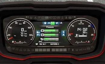 Scania 2016 S & R Dashboard Computer 1.49