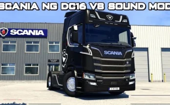 SCANIA NextGen DC16 V8 Sound Mod v1.3