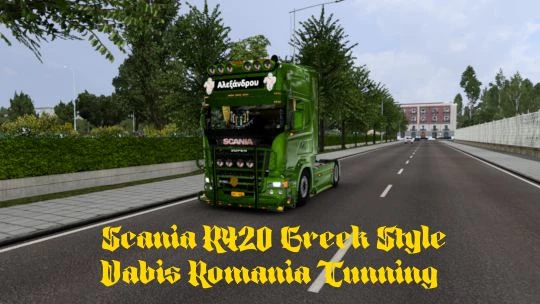 Scania R420 – Greek Style – Vabis Romania Tunning v1.0