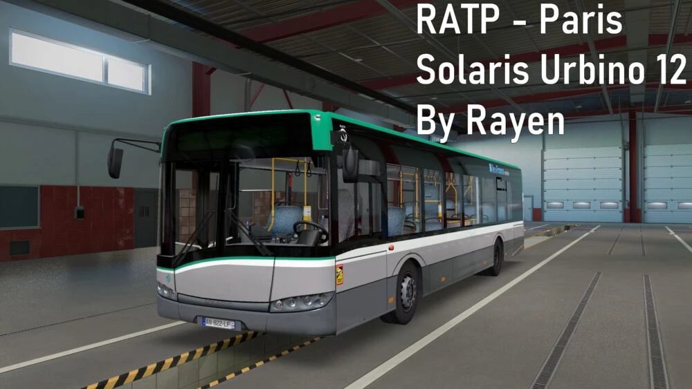 Solaris Urbino 12 – RATP Repaint v1.0