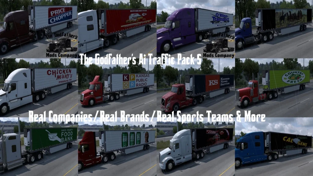 THE GODFATHER'S ATS AI TRAFFIC PACK 5 V1.0