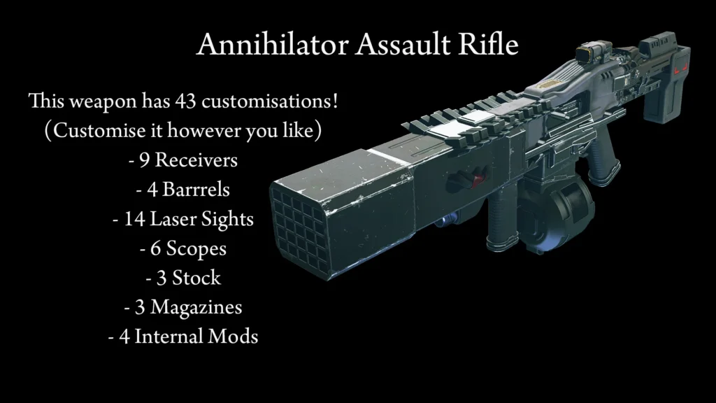Annihilator Assault Rifle V1.0