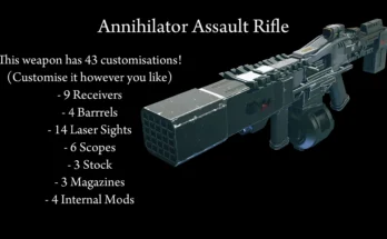 Annihilator Assault Rifle V1.0
