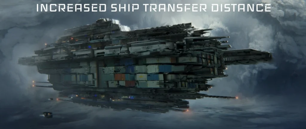 Increased Ship Transfer Distance
