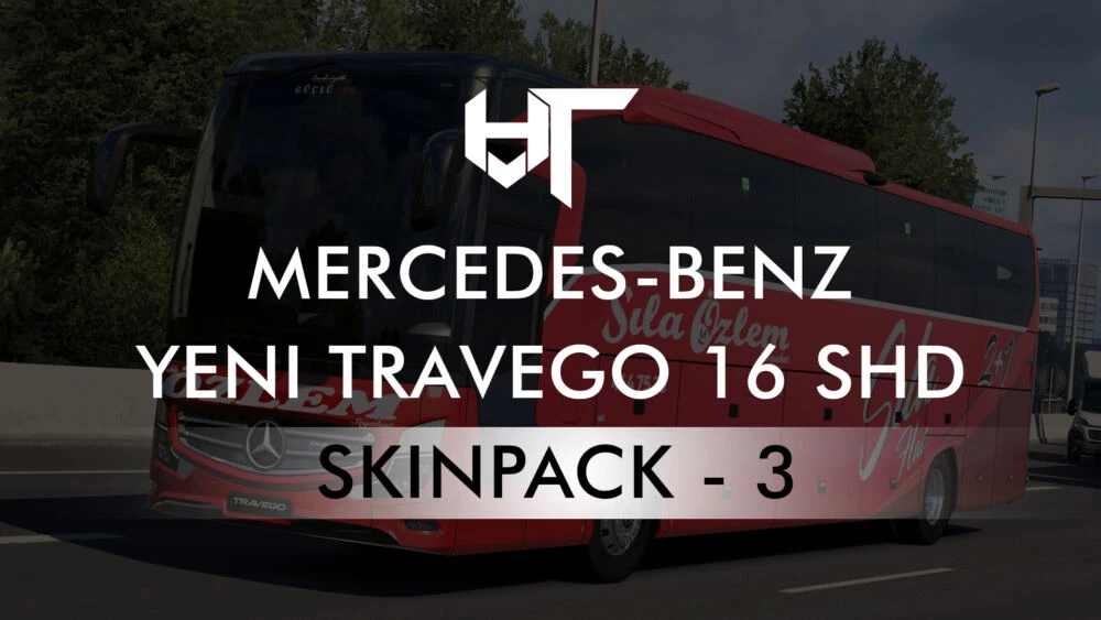 Mercedes-Benz New Travego 16 SHD – SKINPACK 3 v1.0
