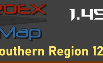 Road Connection Roextended 4.1 - Southern Region 12.2 ETS2 1.49
