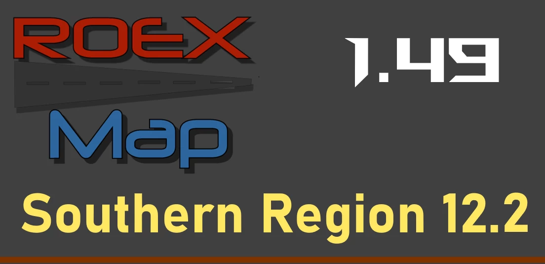 Road Connection Roextended 4.1 - Southern Region 12.2 ETS2 1.49