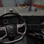 Scania 2016 R&S Red Black Lux Interior v1.0