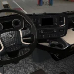 Scania 2016 S & R Black Lux Interior v1.0