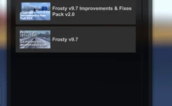 Weather 3.0 addons frosty grimes ETS2 ATS 1.49