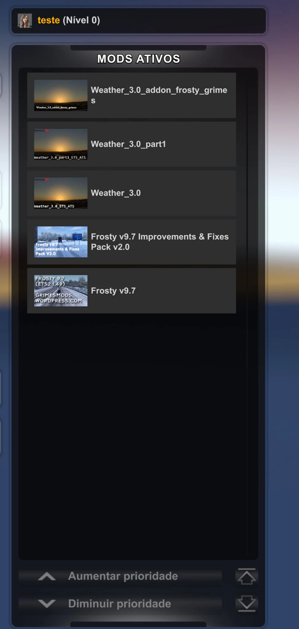 Weather 3.0 addons frosty grimes ETS2 ATS 1.49
