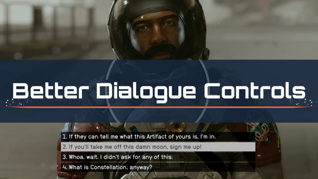 Better Dialogue Controls V1.4