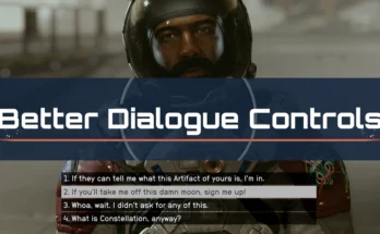 Better Dialogue Controls V1.4