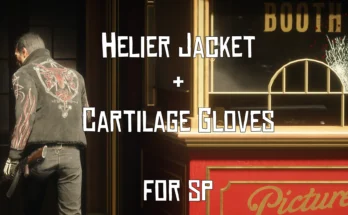 Helier Jacket and Cartilage Gloves for Arthur and John V1.0