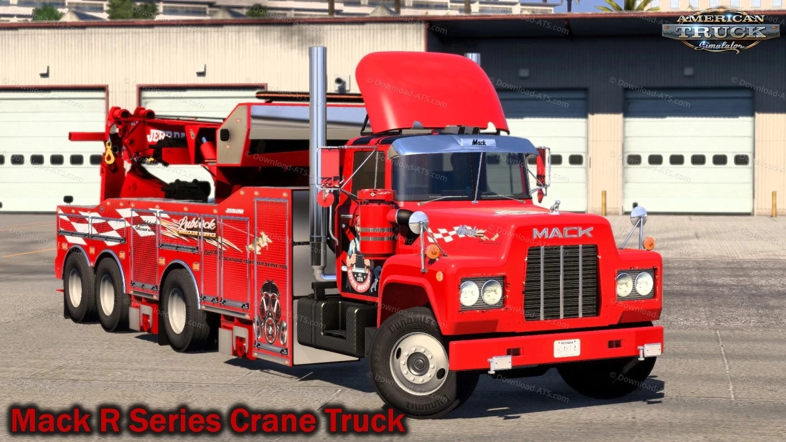 MACK R SERIES CRANE TRUCK V1.0 1.49.X - Allmods.net