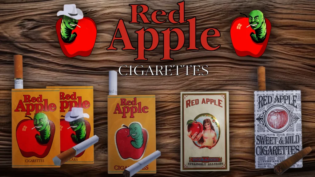 Red Apple Cigarette boxes and HQ Cigarettes and Cigarillos V4.0 ...